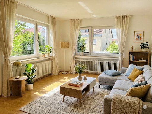 VERMIETET: Zentrale 2 Zi.-Hochparterre-Whg. mit schönem Balkon VERMIETET: Zentrale 2 Zi.-Hochparterre-Whg. mit schönem Balkon